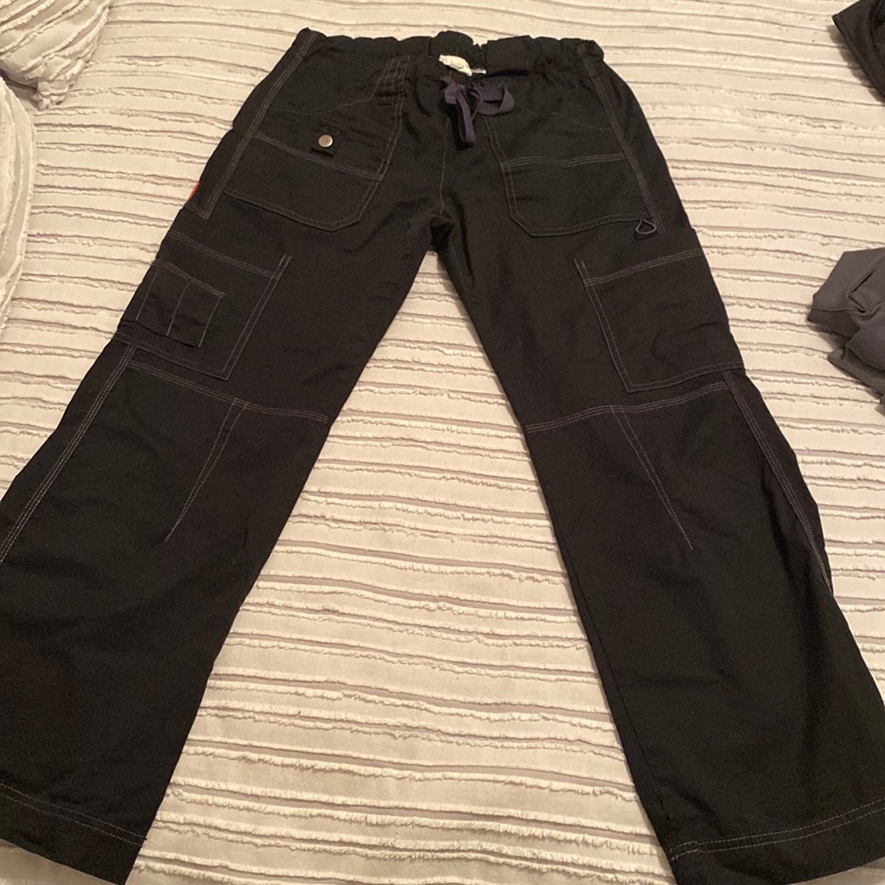 Dickies Black XS Petite Scrub Pants